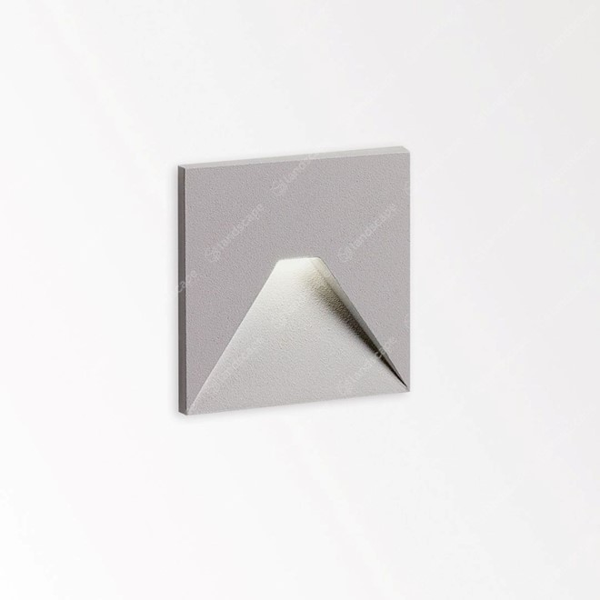 Delta Logic Mini Square Step Light - Alu Grey