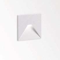 Delta Logic Mini Square Step Light - White