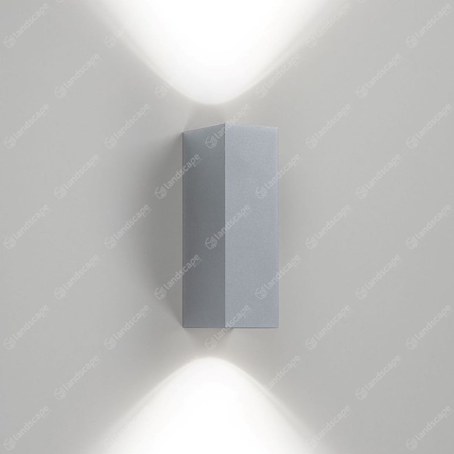 Delta Mono II Up/Down Wall Light - Alu Grey