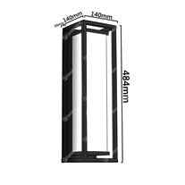 Dimensions: Delta Montur L PC Box Wall Lantern