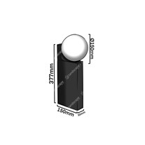 Dimensions: Delta Oono P40 Orb Bollard Light