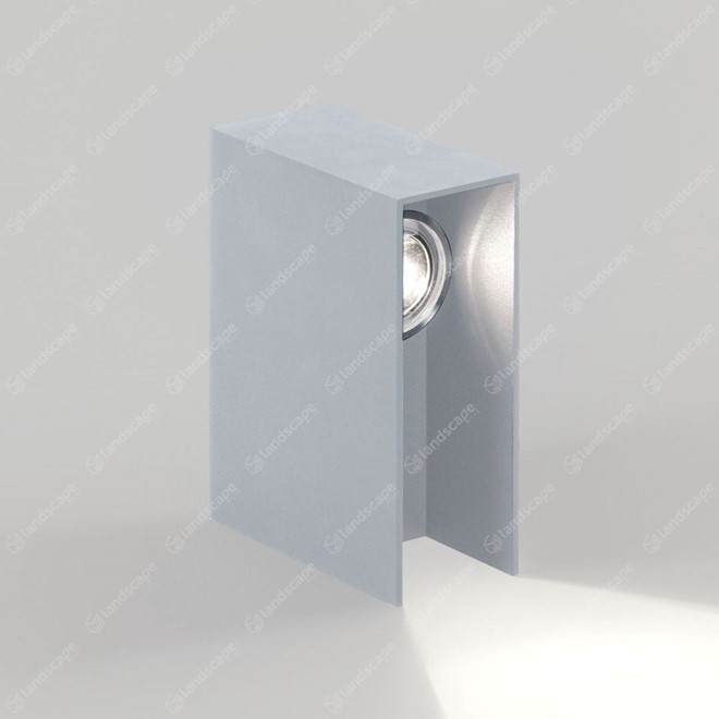 Delta Striper Surface Floor Light - Alu Grey