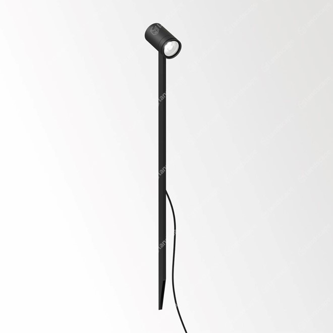 Delta Spix M Single Pole Light 710mm - Dark Grey