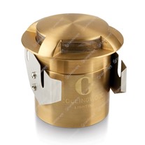 Collingwood LED Deck/Path Lights 4 Quarters - antique brass - 240v