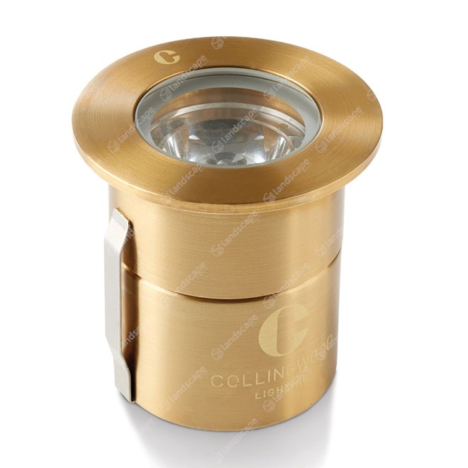 Collingwood LED Mini Deck Lights - antique brass - 350mA/700mA