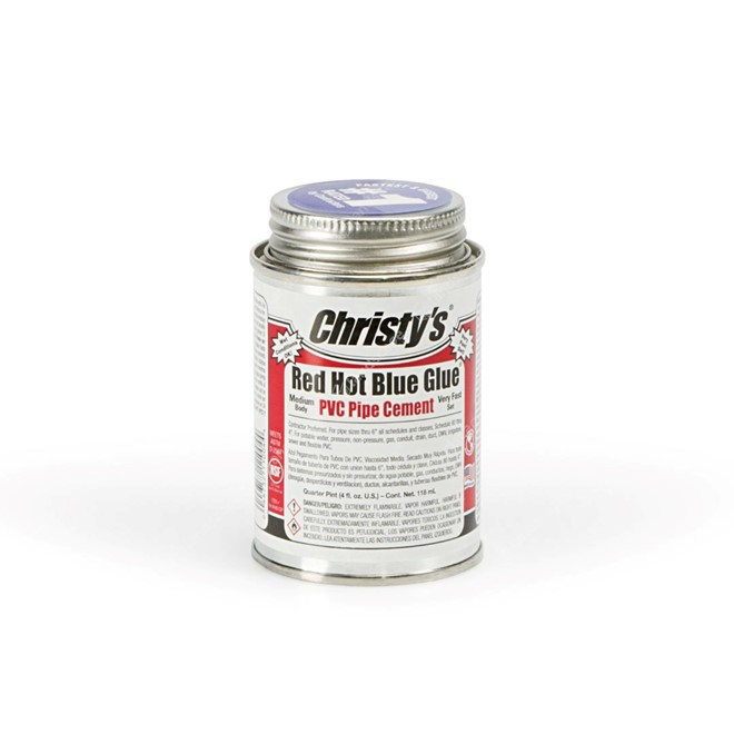 Aquascape Christy's Red Hot Blue Glue PVC Pipe Cement
