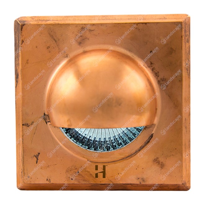 Hunza Square Eyelid Step Lights (seamless) - copper