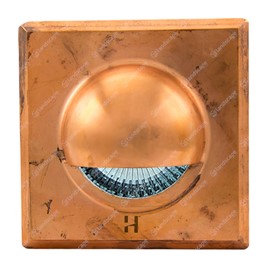 Hunza Square Eyelid Step Lights (seamless) - copper