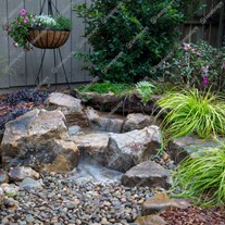 Example Aquascape "Pondless Waterfall" Install