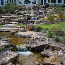 Example Aquascape "Pondless Waterfall" Install