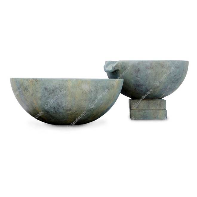 Spillway Bowl on Stand (with second bowl)