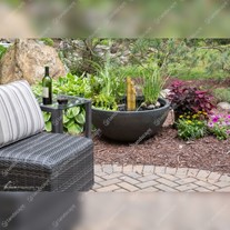 Aquascape Patio Pond Lifestyle - green slate - 32"