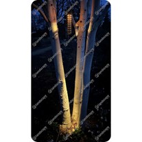 3w Luna Pendant Light - Corten - w/white