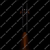 Hudson Luna Pendant Hanging Charm Lights - corten