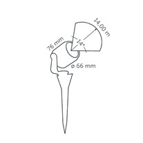 IN-LITE® BIG SCOPE NARROW Spike Spotlights - 12v