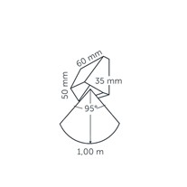 IN-LITE® MINI WEDGE Wall Light - 12v