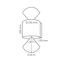 IN-LITE® HALO UP/DOWN Wall Light - 240v