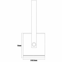 Hunza Downlights - s/steel