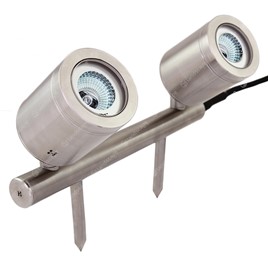 Hunza Twin Bar Lights - s/steel