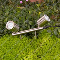 Hunza Twin Bar Lights - s/steel