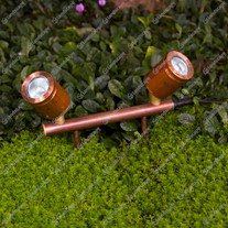 Hunza Twin Bar Lights - copper