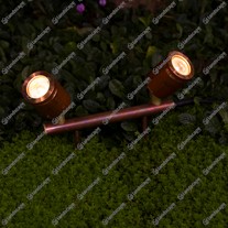 Hunza Twin Bar Lights - copper