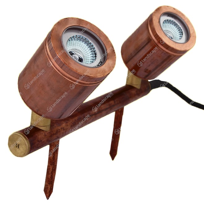 Hunza Twin Bar Lights - copper