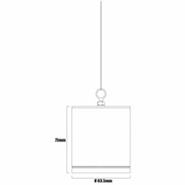 Hunza Hanging Lights - Eco black