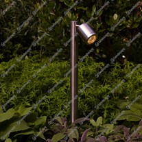 Hunza Single Pole Lights - s/steel