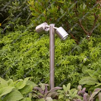 Hunza Twin Pole Lights - s/steel