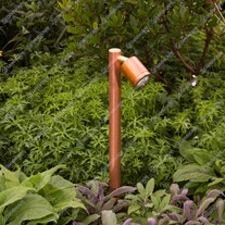 Hunza Single Pole Lights - copper