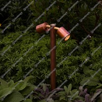 Hunza Twin Pole Lights - copper