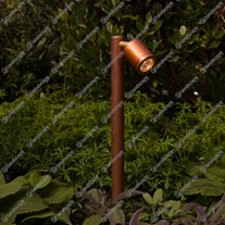 Hunza Single Pole Lights - copper