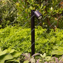 Hunza Single Pole Lights - Eco black