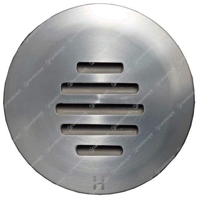 Hunza PURE LED Floor Lights (louvre) - s/steel