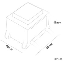 Multi-outlet Constant Voltage Transformers for Replacement LED Lamps - 12v