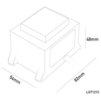 Single-outlet Fused Constant Voltage Outdoor Transformers - 12v
