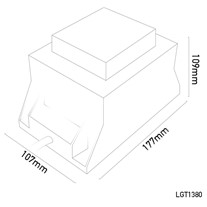 Single-outlet Constant Voltage Outdoor Transformers - 12v