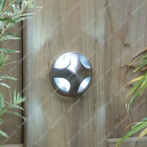 Techmar Lotus Wall Lights - s/steel