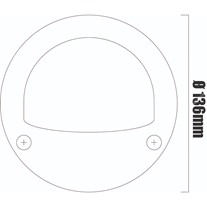 Techmar Deimos Step Lights - anthracite