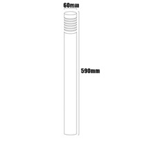 Techmar Argos Bollard Lights - s/steel