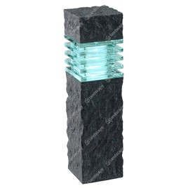 Techmar Phobos Bollard Lights - anthracite polyresin