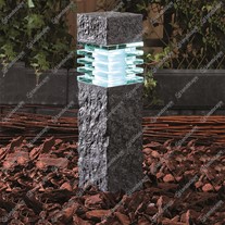Techmar Phobos Bollard Lights - anthracite polyresin