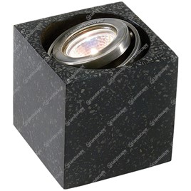 Techmar Tilia Uplighters - granite black polyresin