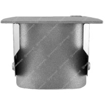 Collingwood LED Square Louvre Deck Lights - s/steel - 350mA