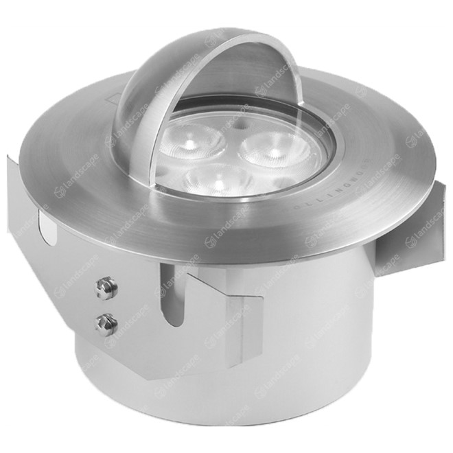 Collingwood LED Eyelid Step Lights - s/steel - 240v