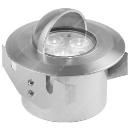 Collingwood LED Eyelid Step Lights - s/steel - 240v