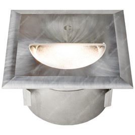 Collingwood LED Square Step Lights - s/steel - 240v