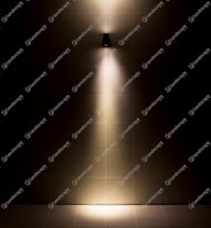Collingwood LED Curve Up/Down Pillar Lights - black - 240v