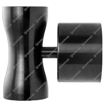 Collingwood LED Curve Up/Down Pillar Lights - black - 240v